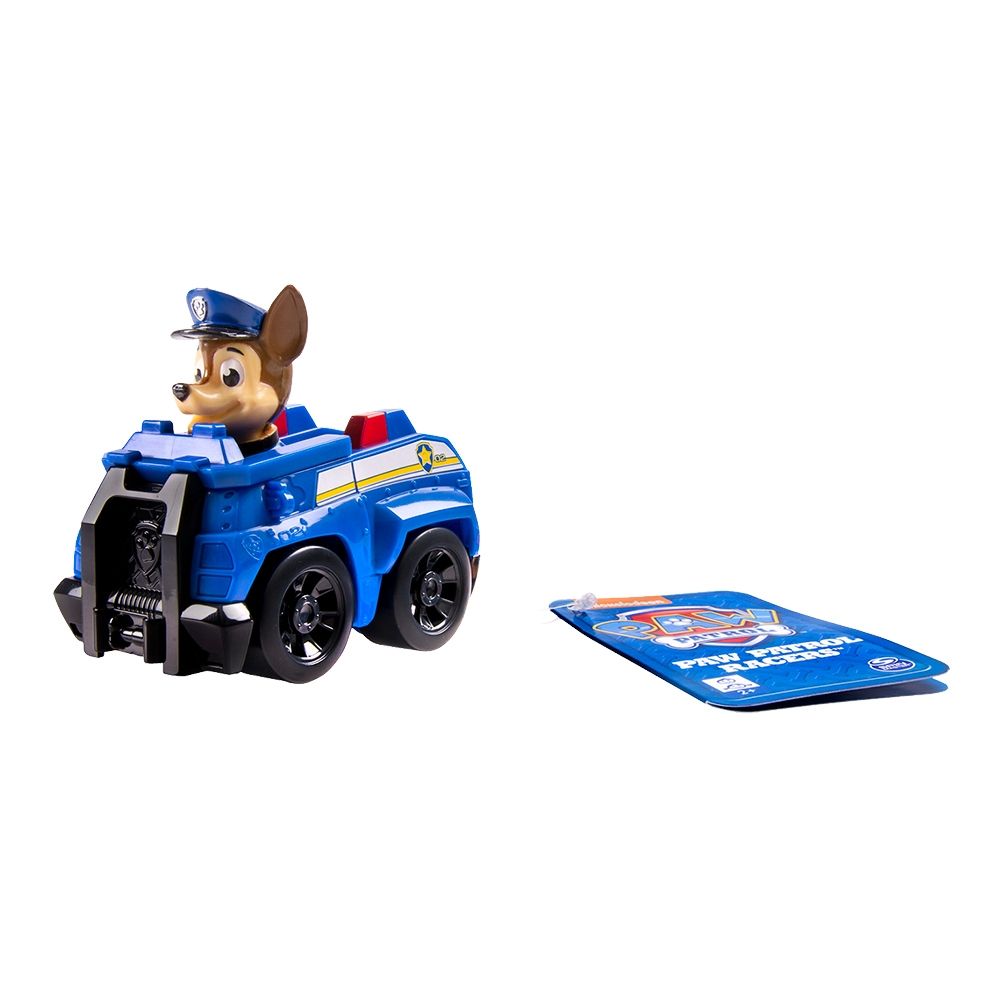 Figurina si vehicul Paw Patrol Racers - Crucisatorul lui Chase