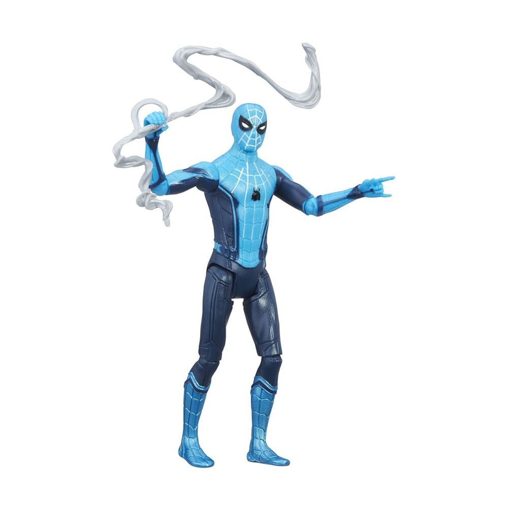 Figurina Spiderman Homecoming - Spiderman in costum tech, 15 cm