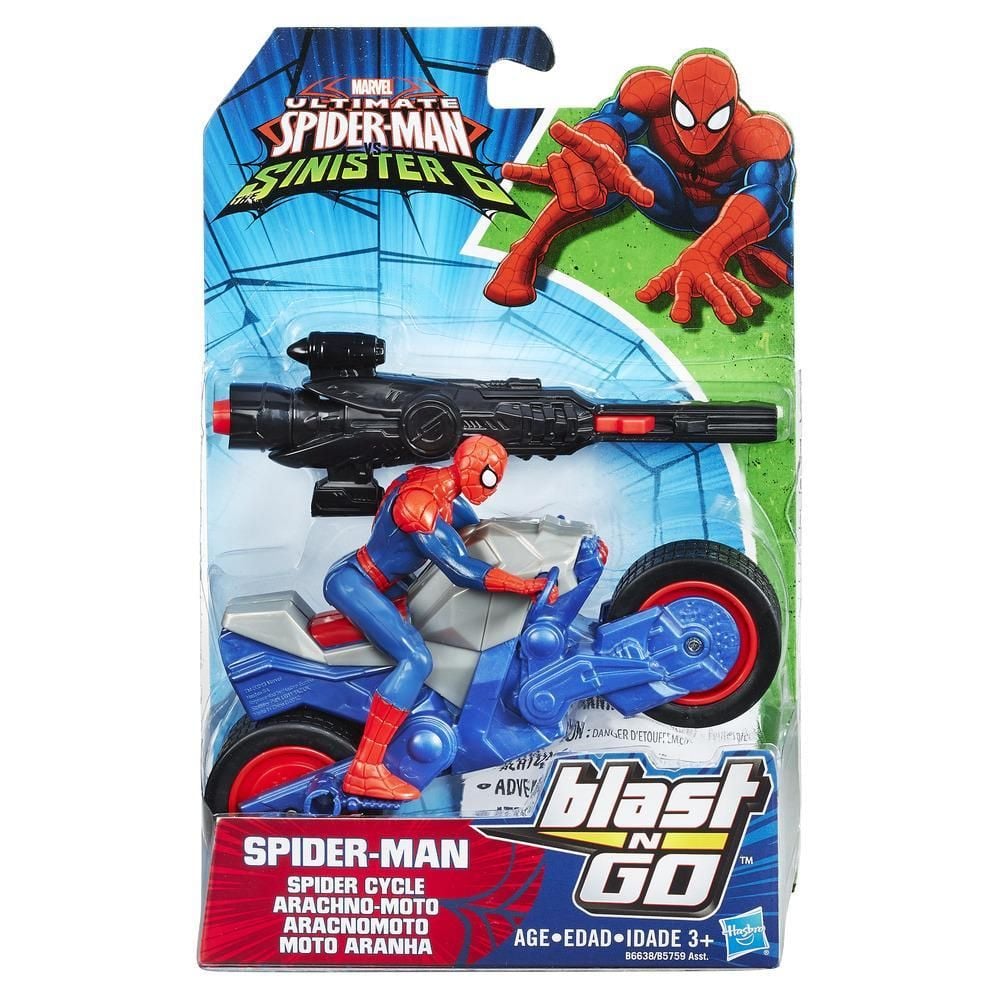 Figurina Spiderman Marvel - Spider Cycle