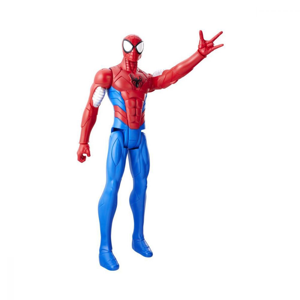 Figurina Spiderman Titan Hero Series - Spiderman in armura, 30 cm