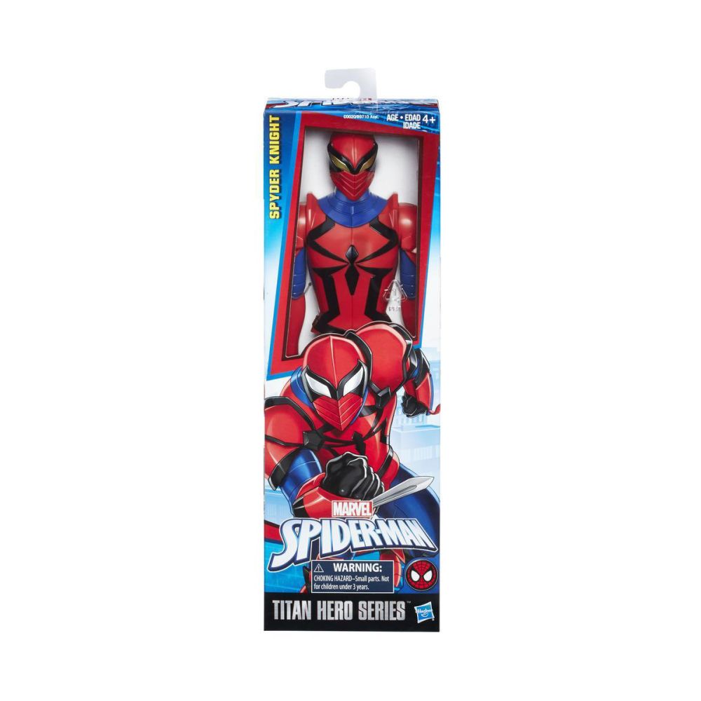 Figurina Spiderman Titan Hero Series - Spyder Knight, 30 cm