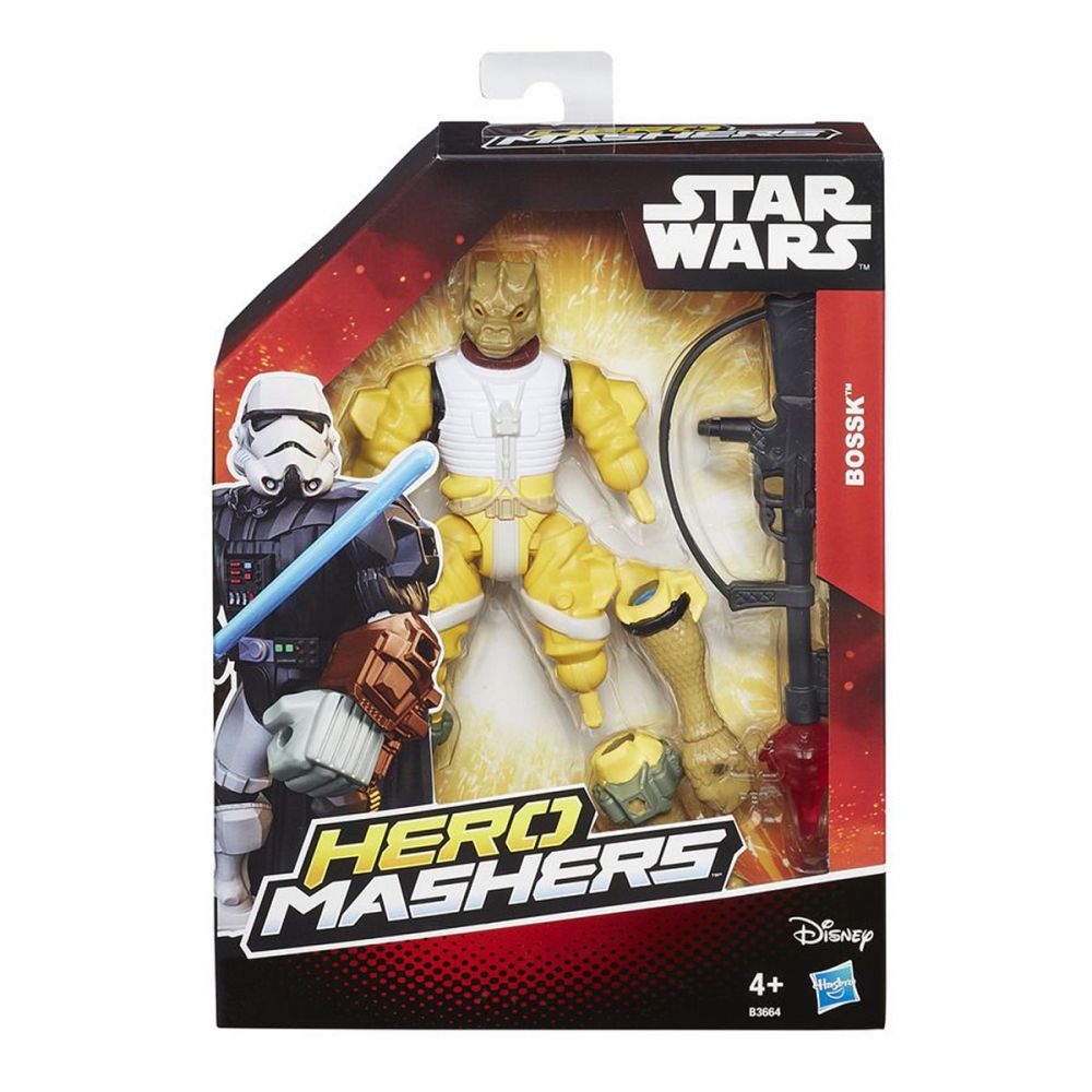 Figurina Star Wars Hero Mashers, Bossk, 15 cm