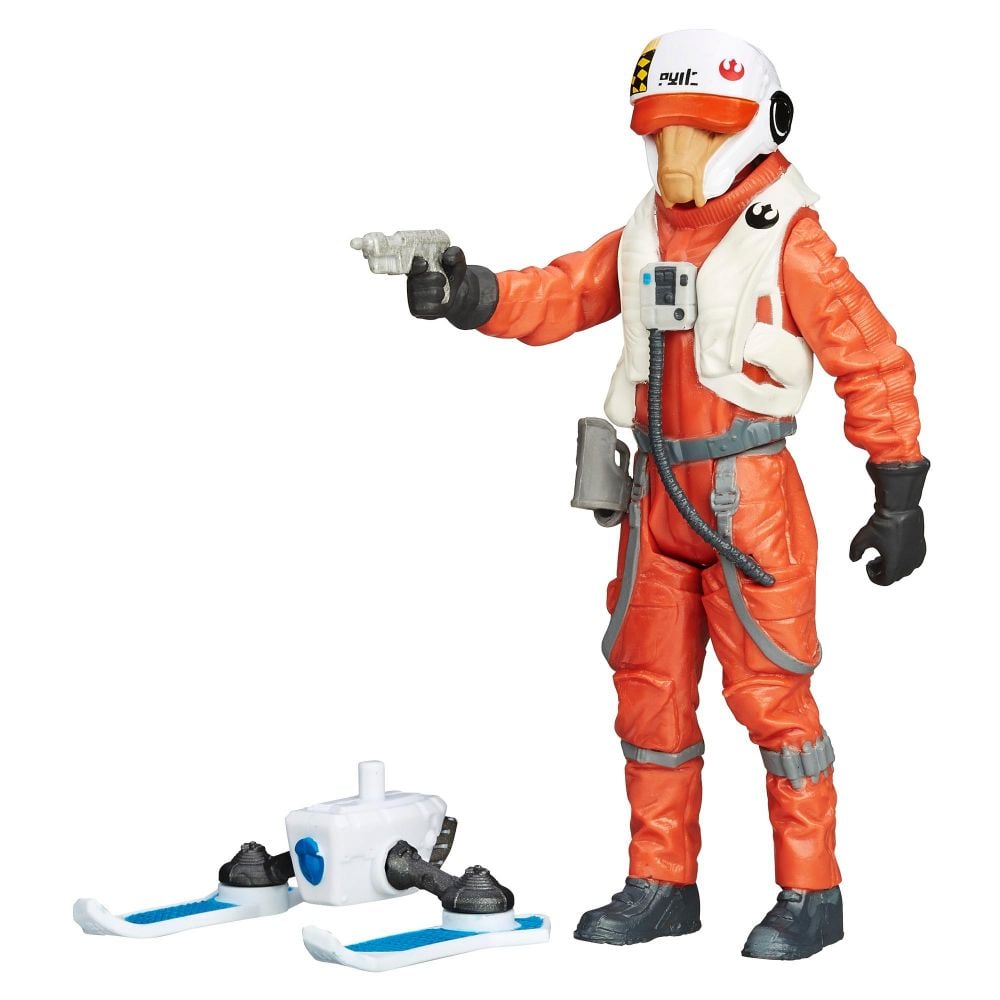 Figurina Star Wars Snow Mission - Ello Asty Pilot Nava X-Wing, 9.5 cm