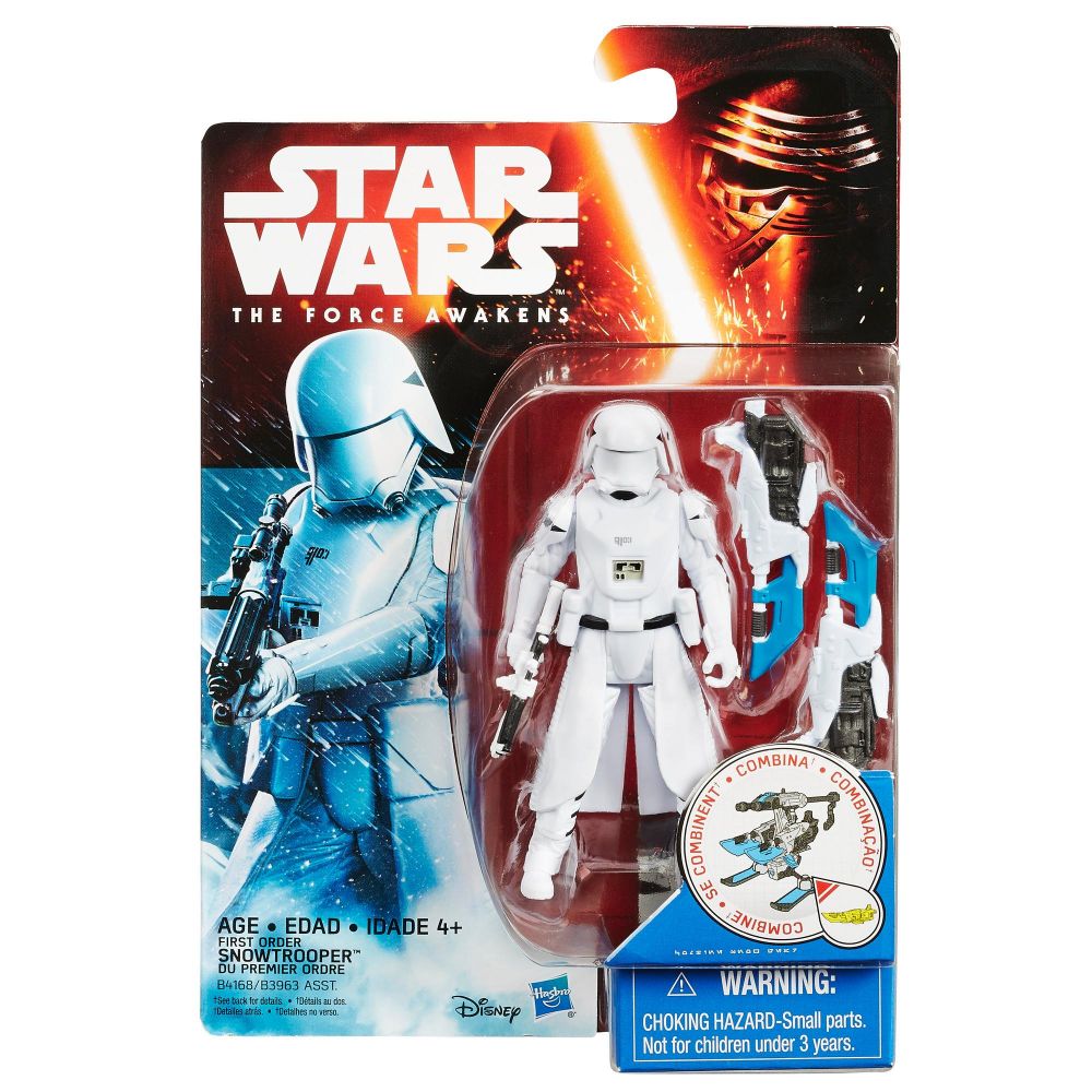 Figurina Star Wars Snow Mission - Soldat Snowtrooper First Order, 9.5 cm