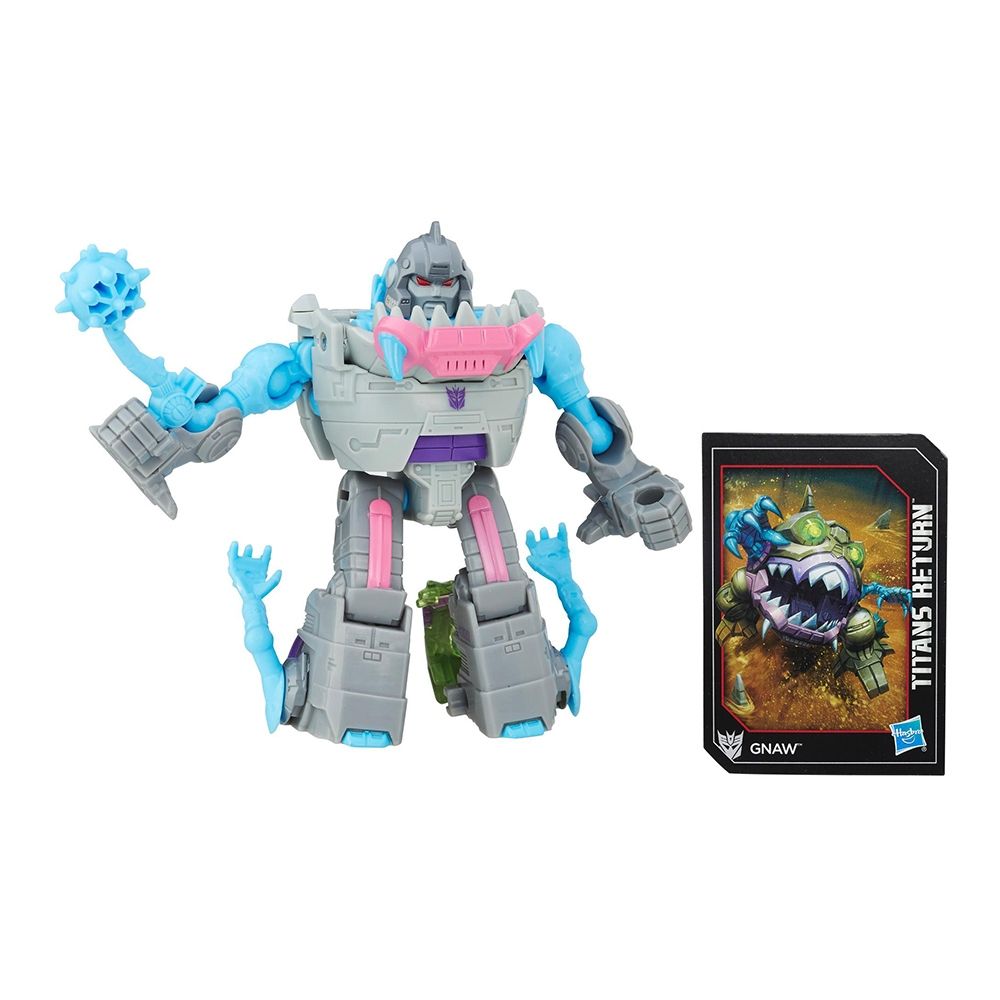 Figurina Transformers Generations Titans Return Legend Class - Gnaw, 10 cm