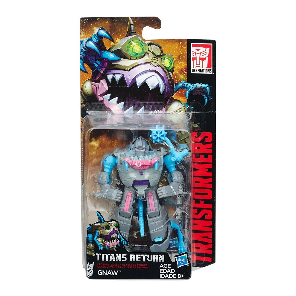 Figurina Transformers Generations Titans Return Legend Class - Gnaw, 10 cm
