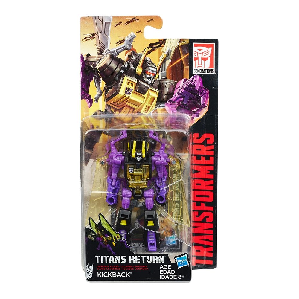 Figurina Transformers Generations Titans Return Legend Class - Kickback, 10 cm