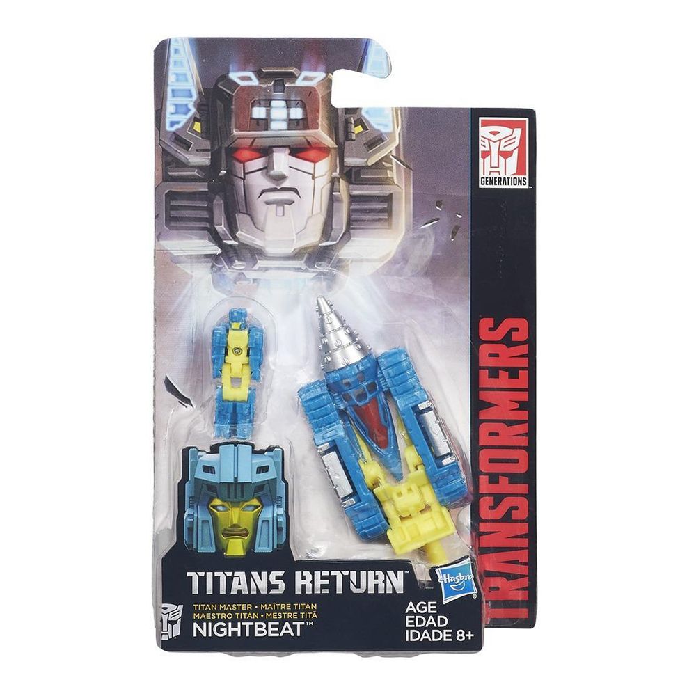 Figurina Transformers Generations Titans Return Titan Master - Nightbeat