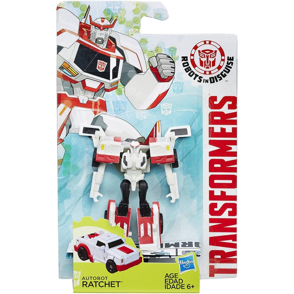 Figurina Transformers Robots In Disguise, Autobot Ratchet, 7cm