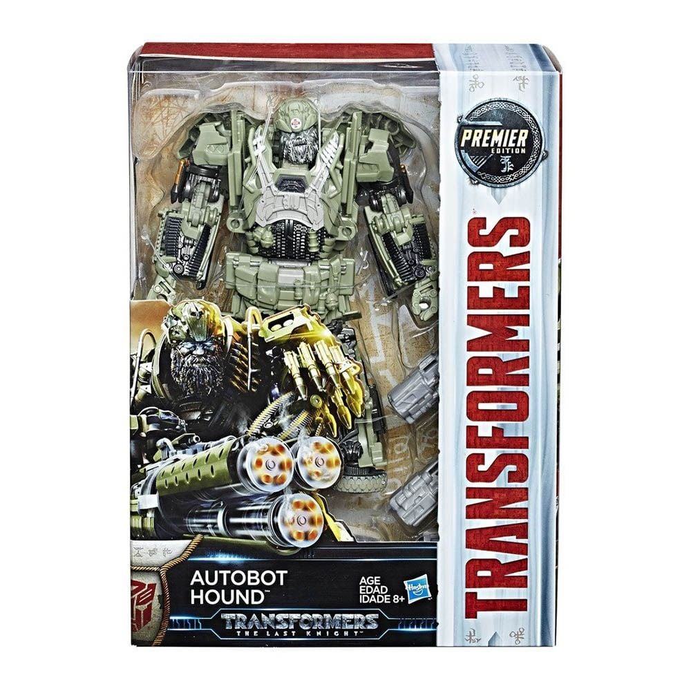 Figurina Transformers The Last Knight Premier Edition Voyager Class - Autobot Hound