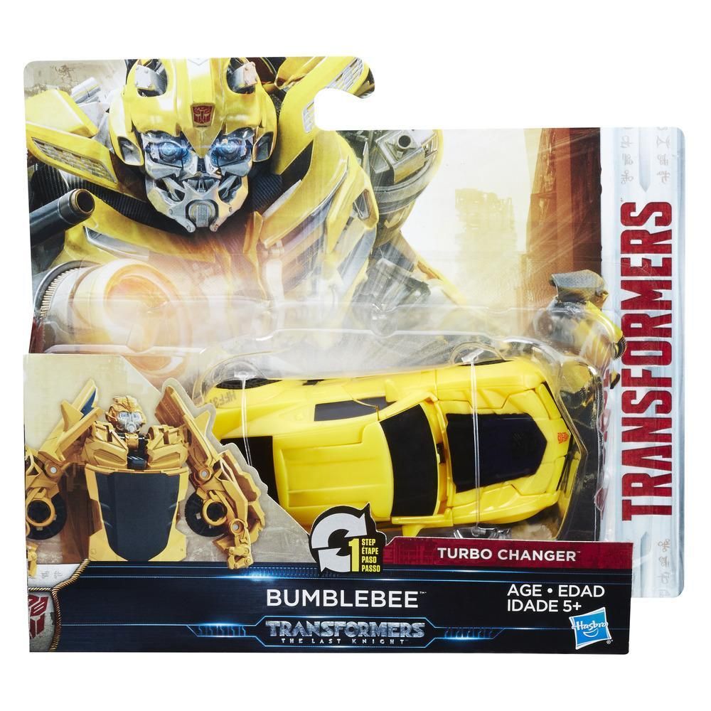 Figurina Transformers The Last Knight Turbo Changers - Bumblebee
