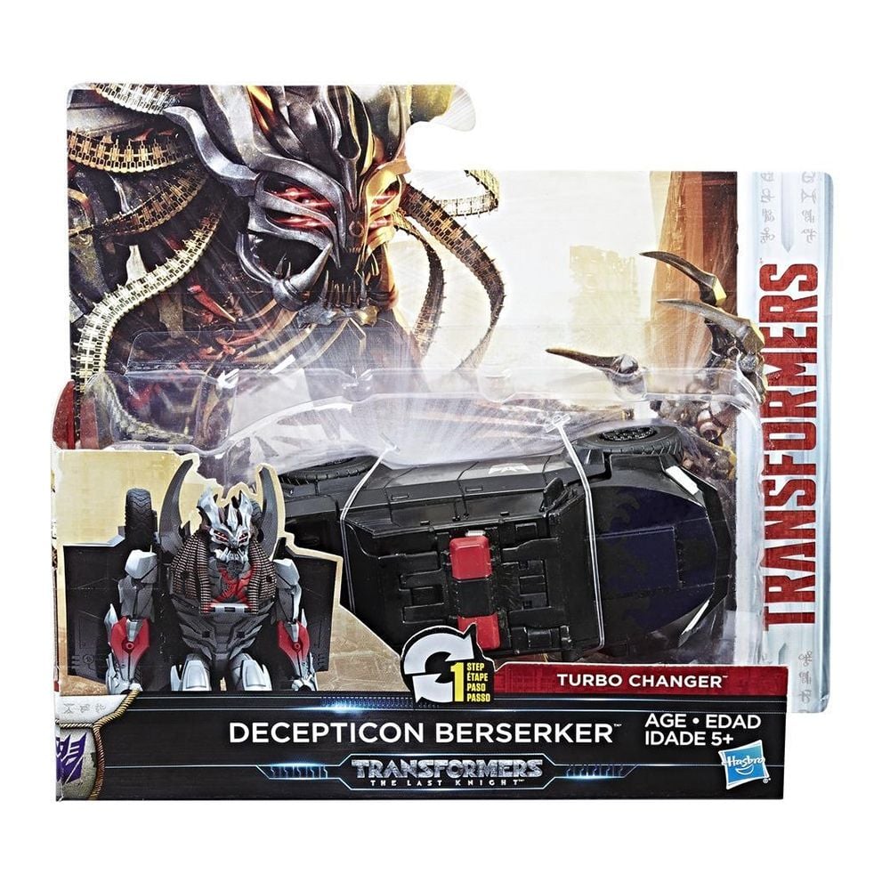 Figurina Transformers The Last Knight Turbo Changers - Decepticon Berserker, 11 cm