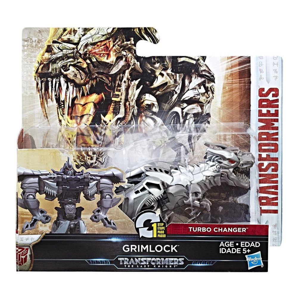 Figurina Transformers The Last Knight Turbo Changers - Grimlock, 11 cm