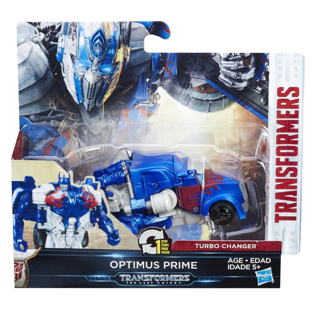Figurina Transformers The Last Knight Turbo Changers - Optimus Prime
