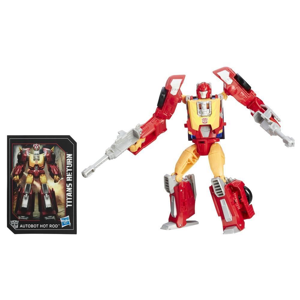 Figurina Transformers Titans Return - Autobot Hot Rod and Firedrive