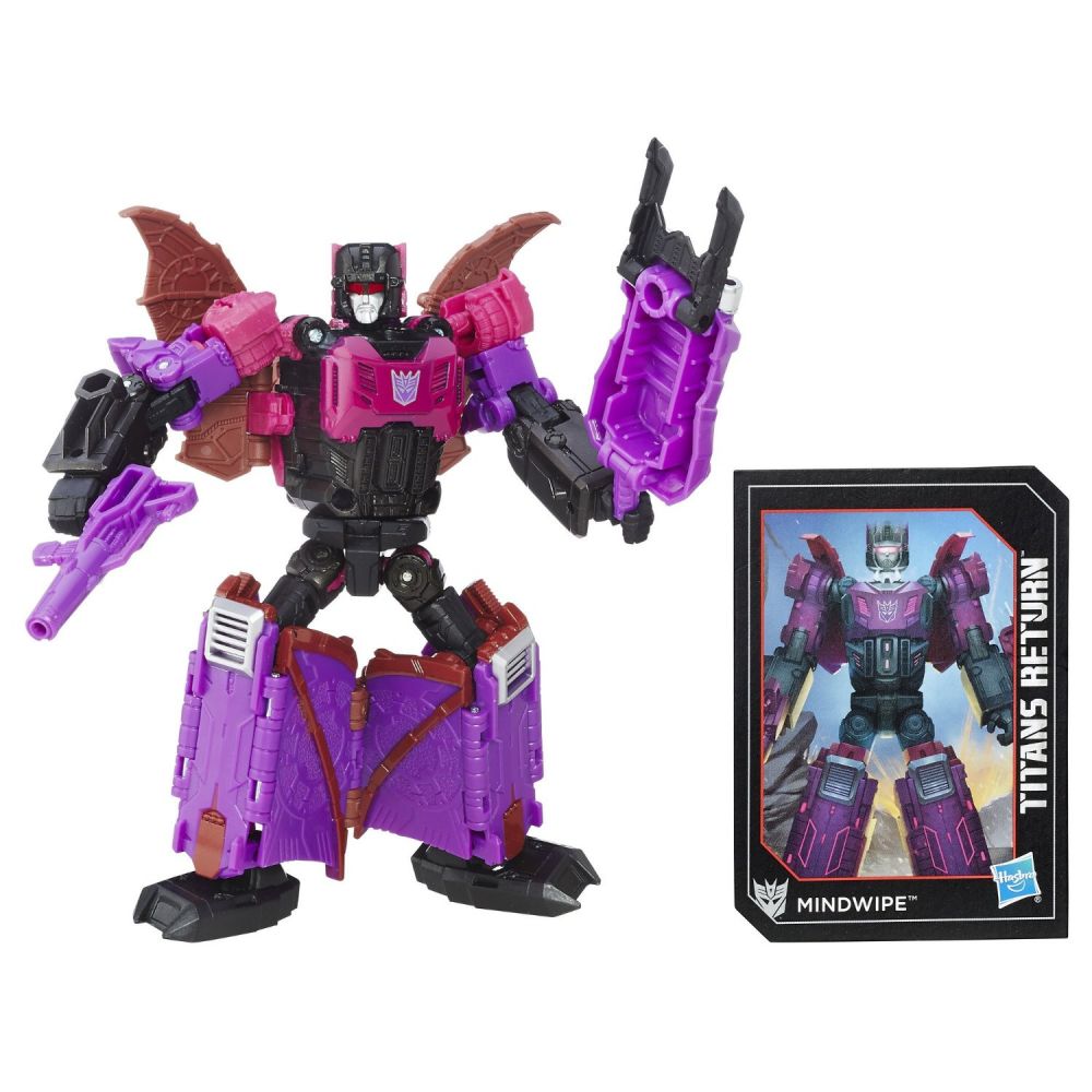Figurina Transformers Titans Return - Deluxe Vorath & Mindwipe