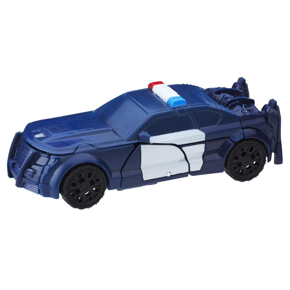 Figurina Transformers Turbo Changers - Cyberfire Barricade