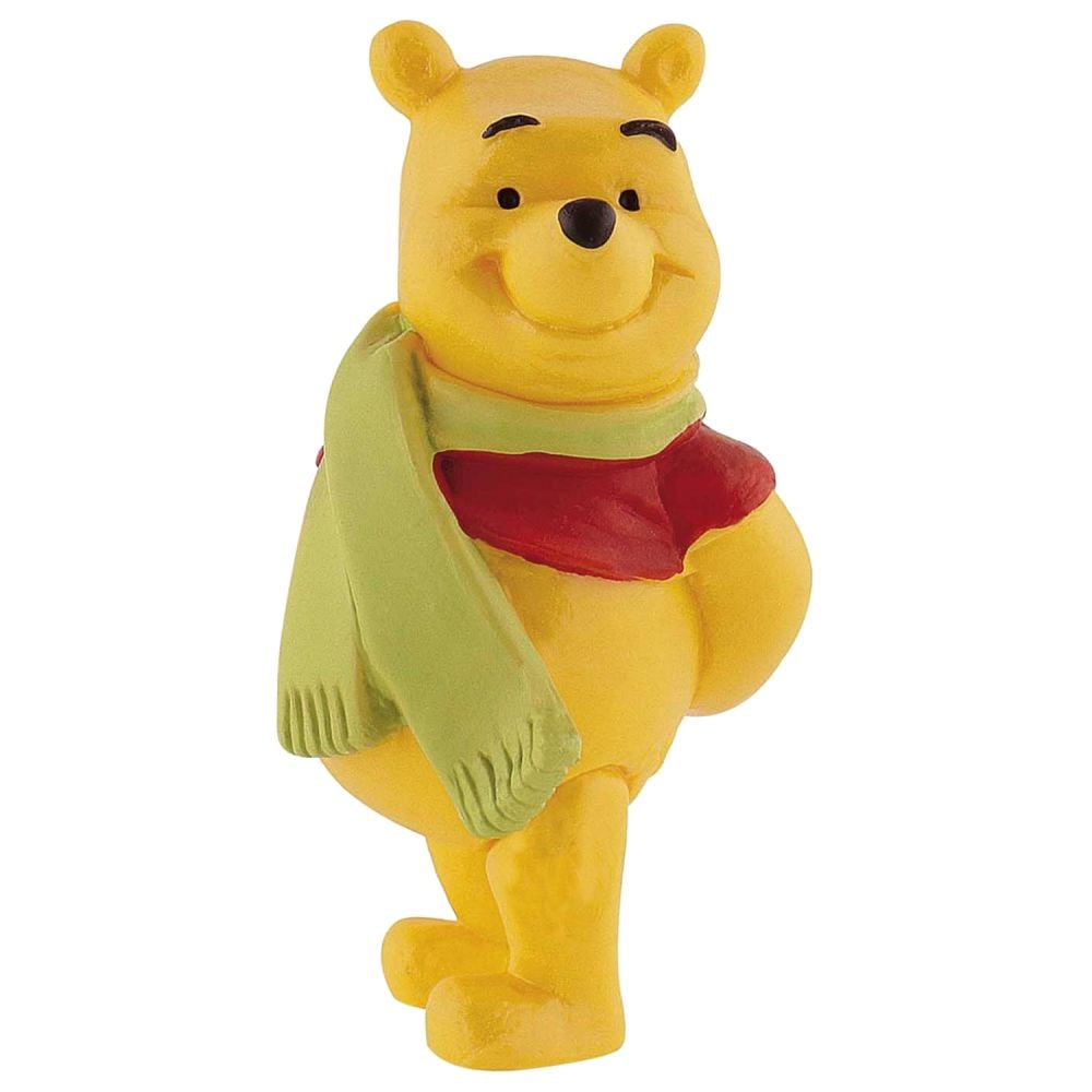 Figurina Winnie the Pooh cu fular, 6 cm
