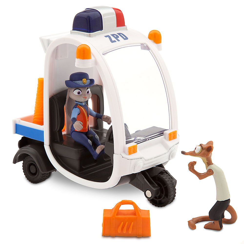 Figurina Zootropolis - Scooter de urmarire al politiei