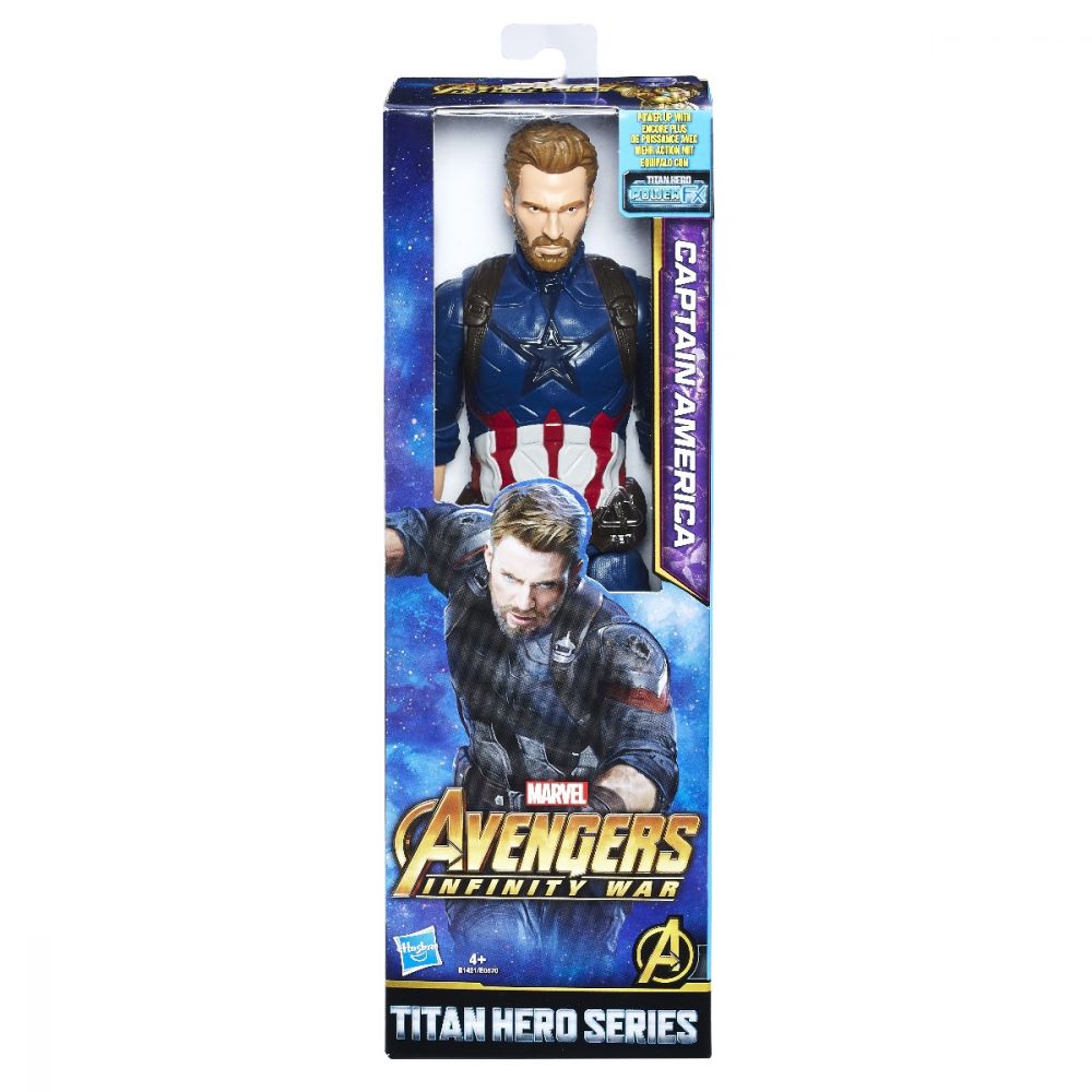 Figurina Avengers seria Titan Hero Captain America, 30 cm