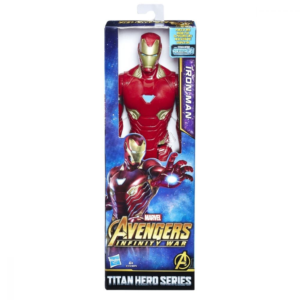Figurina Avengers seria Titan Hero Iron Man, 30 cm