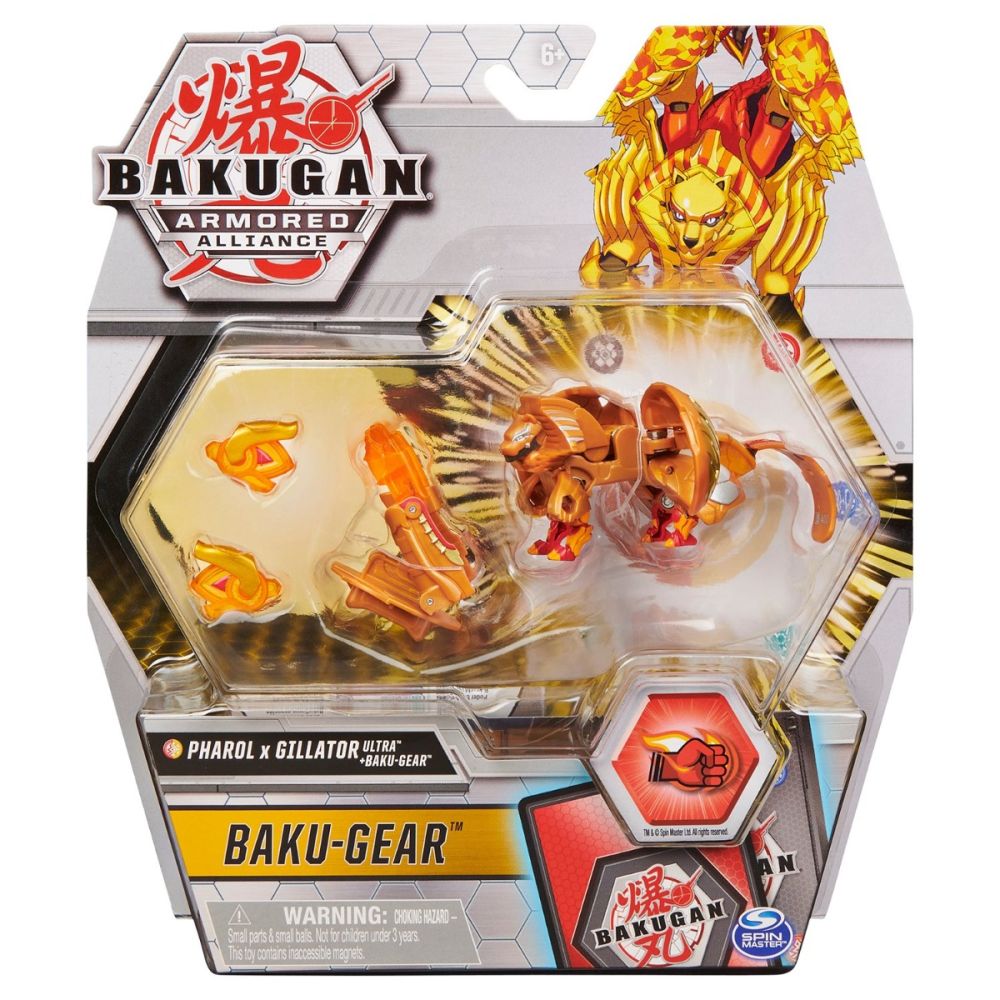 BAKUGAN Ultra, Howlkor con transformación Baku-Gear, Armored Alliance