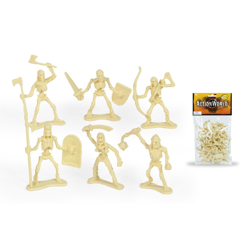 Set figurine flexibile Toy Major - Skeleton Warrior Figure