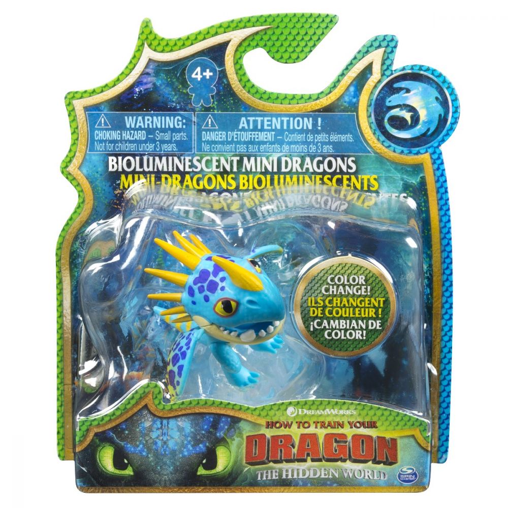 Figurina How To Train Your Dragon The Hidden World Bioluminescent, Blue