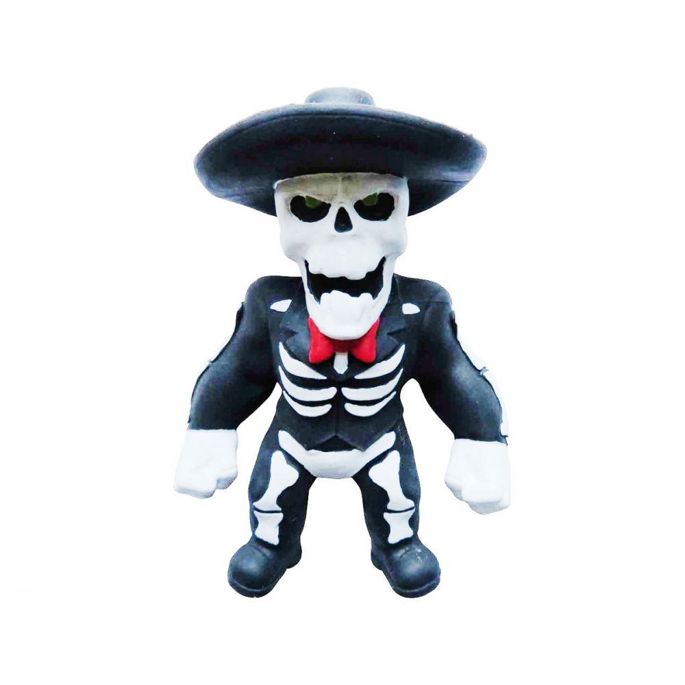 Figurina Monster Flex, Monstrulet care se intinde, S3, Mexican Skeleton