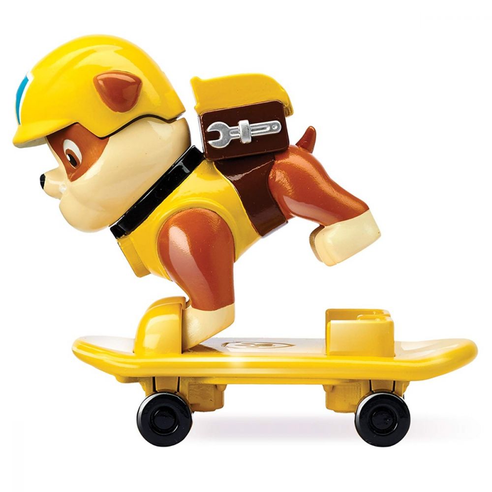Figurina Paw Patrol Hero Pup Skateboard - Rubble (20075138)