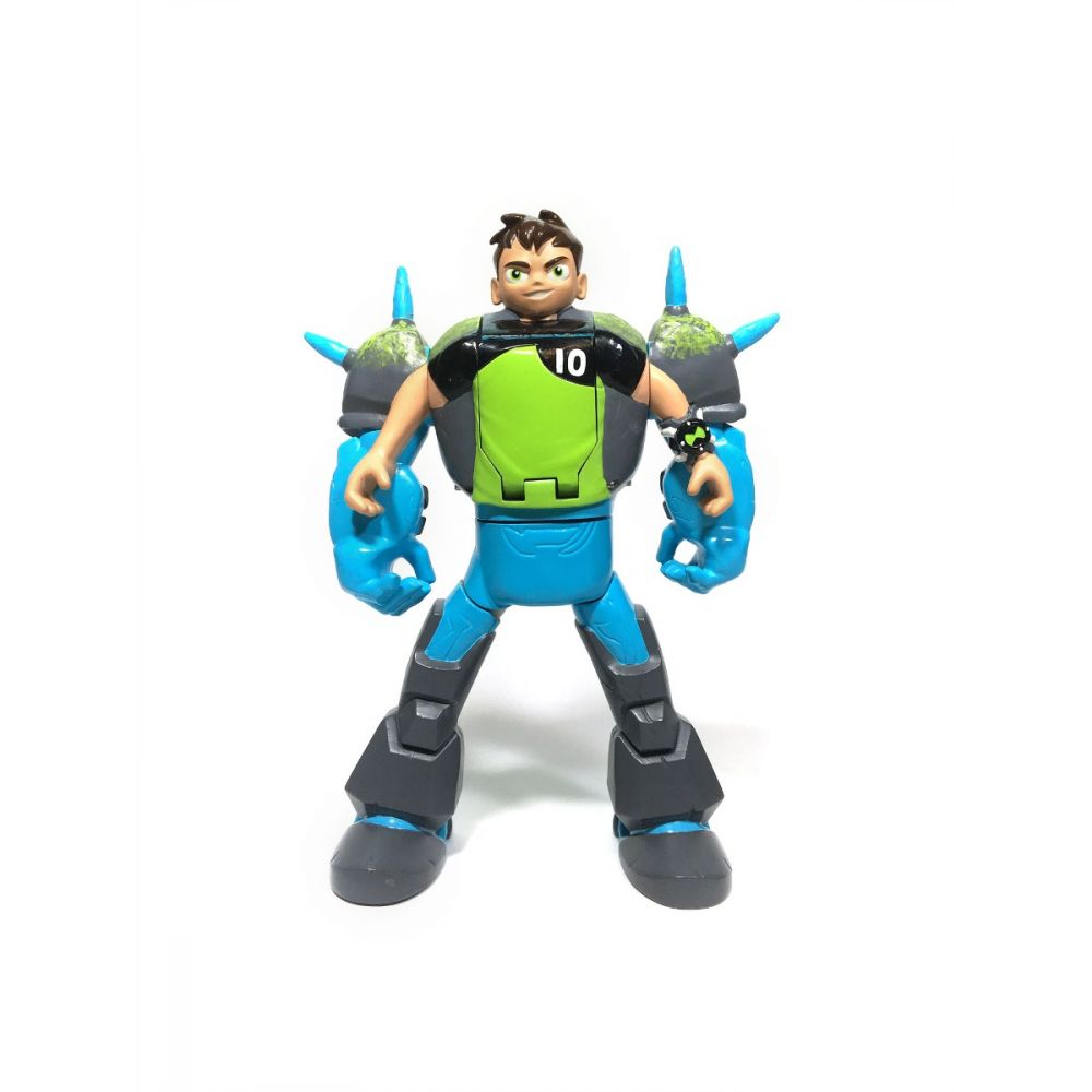 Figurina transformer Ben to Shock Rock Ben 10