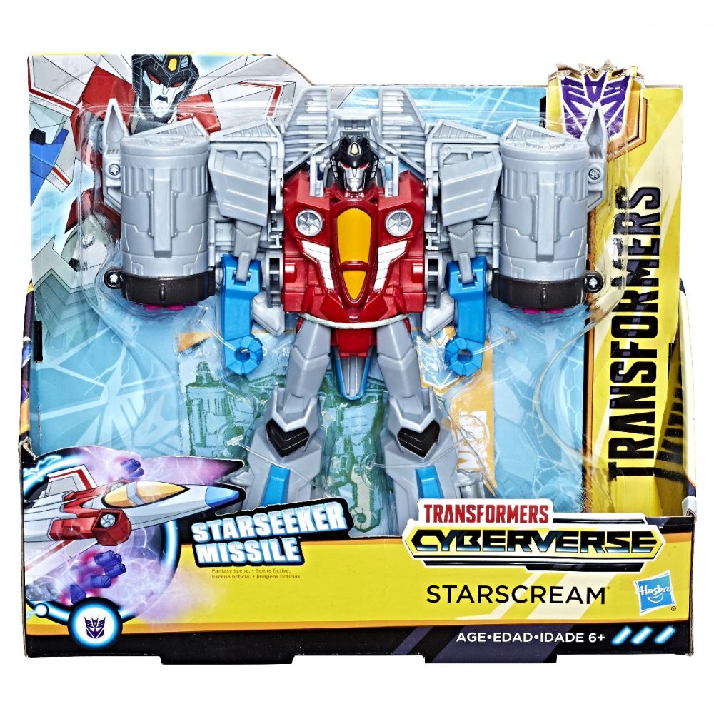 Figurina Transformers Cyberverse Action Attacker Ultra Starscream