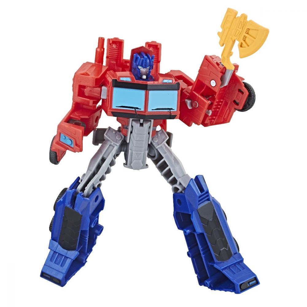 Figurina Transformers Cyberverse Action Attackers Warrior Optimus Prime