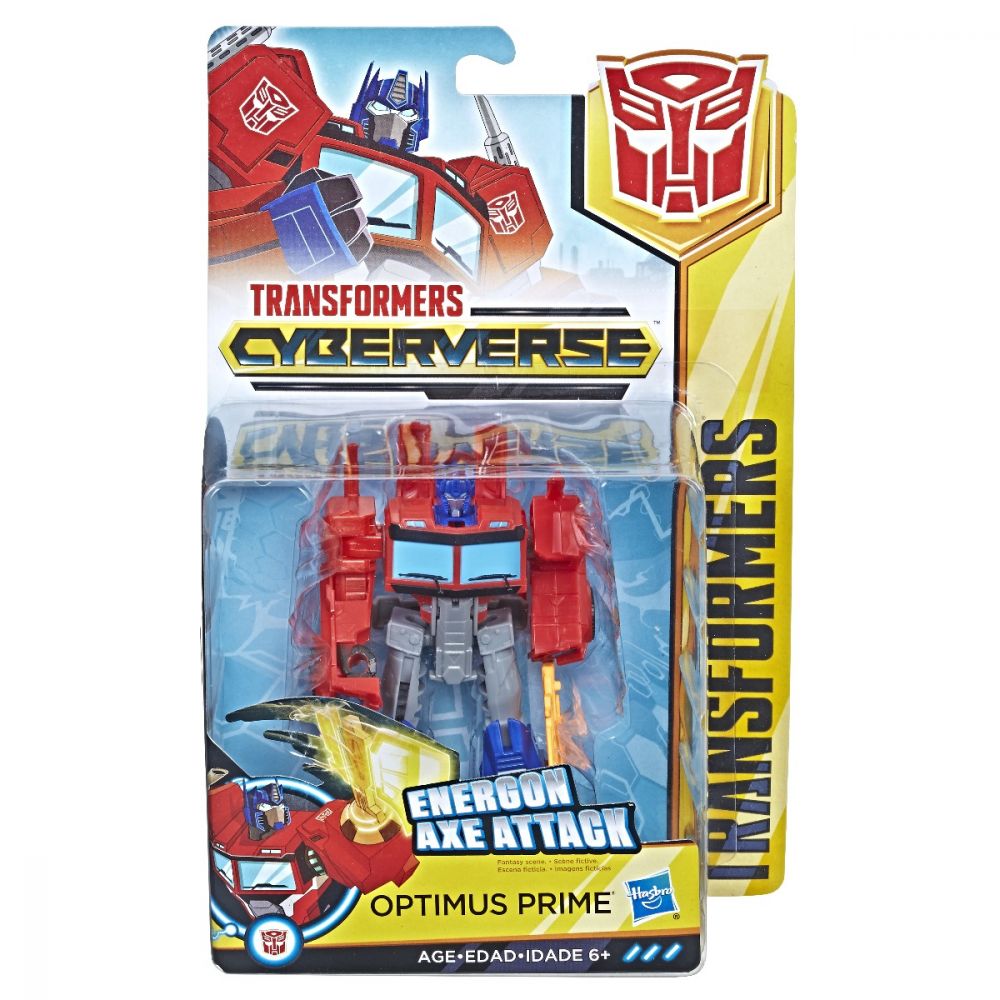 Figurina Transformers Cyberverse Action Attackers Warrior Optimus Prime