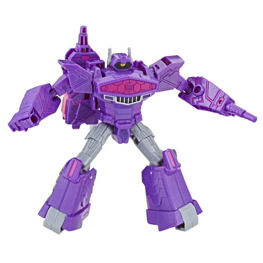 Figurina Transformers Cyberverse Action Attackers Warrior Shockwave