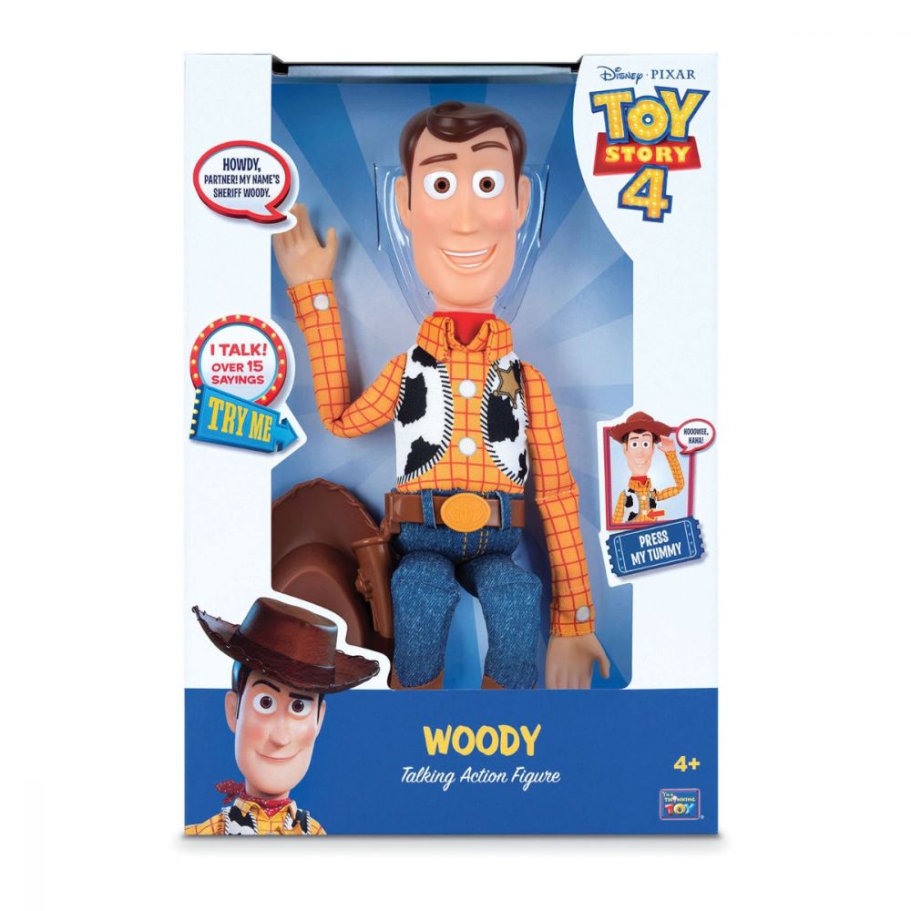 Figurina vorbitoare Toy Story 4, Woody