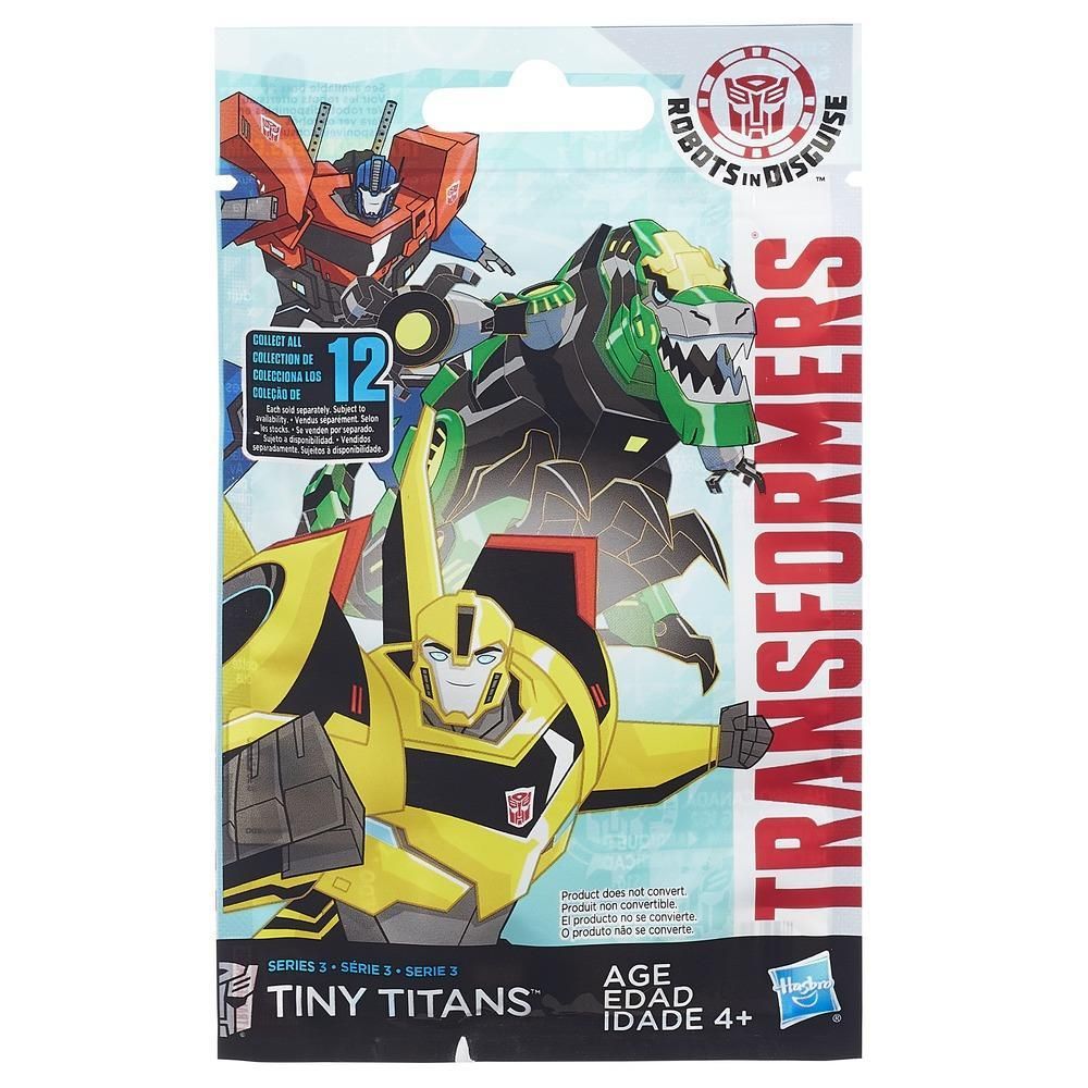 Figurine in punguta - Transformers Robots in Disguise Tiny Titans Seria 3
