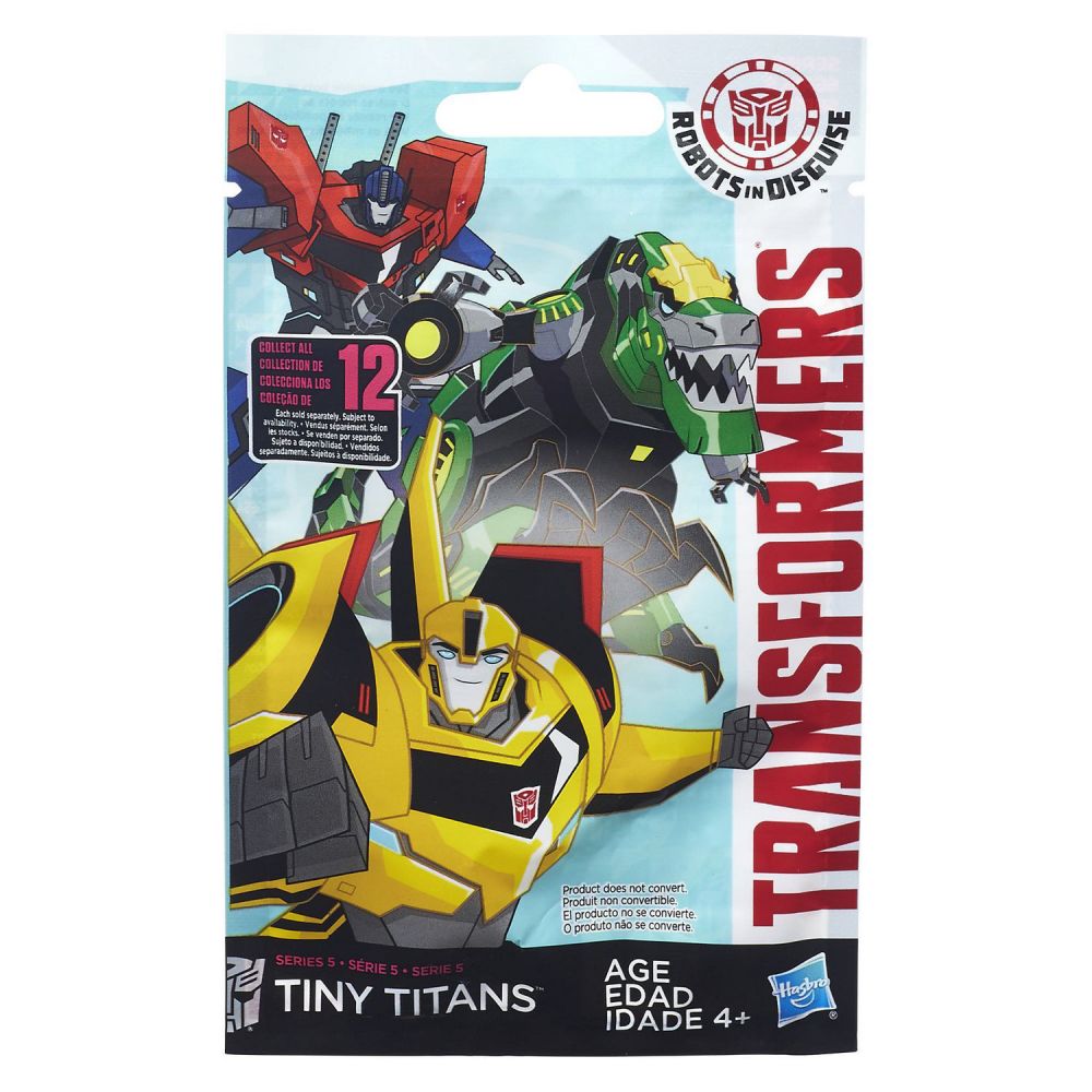 Figurine in punguta - Transformers Robots in Disguise Tiny Titans  - Seria 5