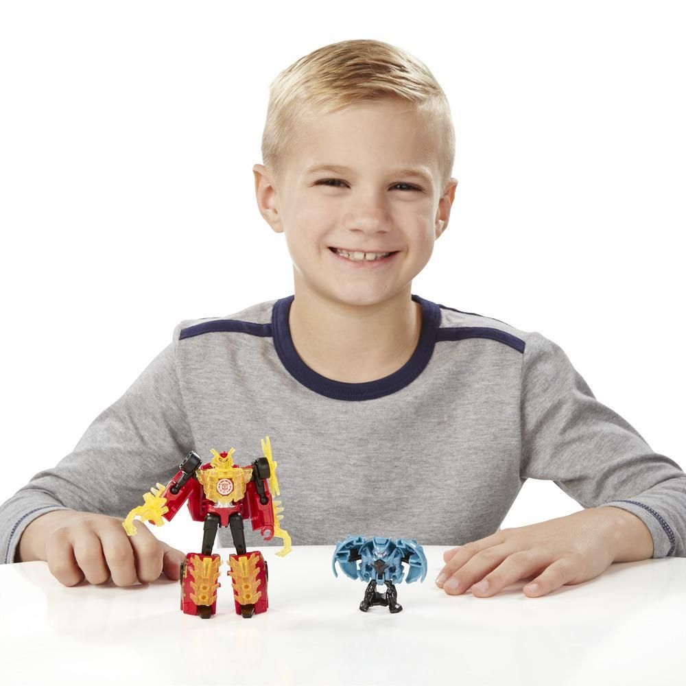 Figurine Transformers Decepticon Hunter Sideswipe vs Mini-Con Decepticon Anvil Pack