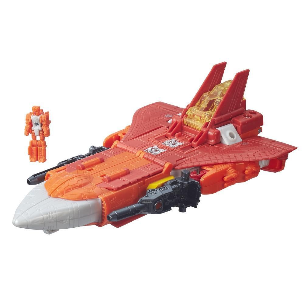 Figurine Transformers Generations - Autobot Titan Master Infinitus si Sentinel Prime, 18 cm