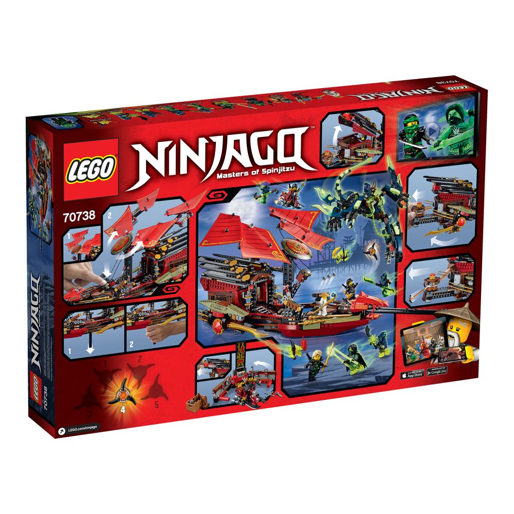 LEGO NINJAGO - Ultimul zbor al navei Destiny's Bounty (70738)