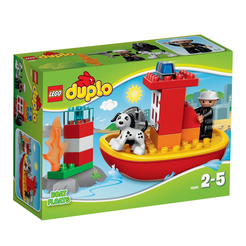 LEGO® DUPLO® - Salupa de stins incendii (10591)