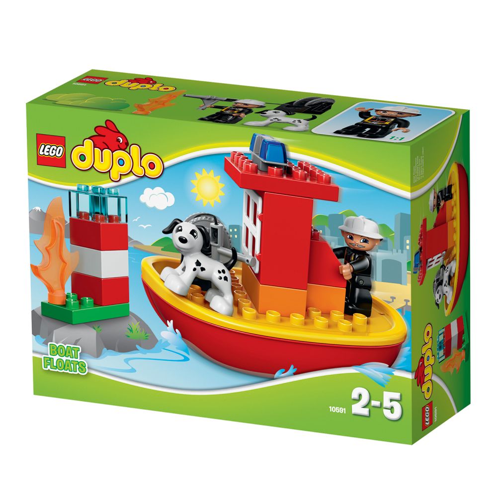 LEGO® DUPLO® - Salupa de stins incendii (10591)