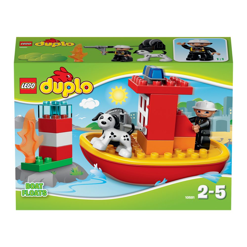 LEGO® DUPLO® - Salupa de stins incendii (10591)