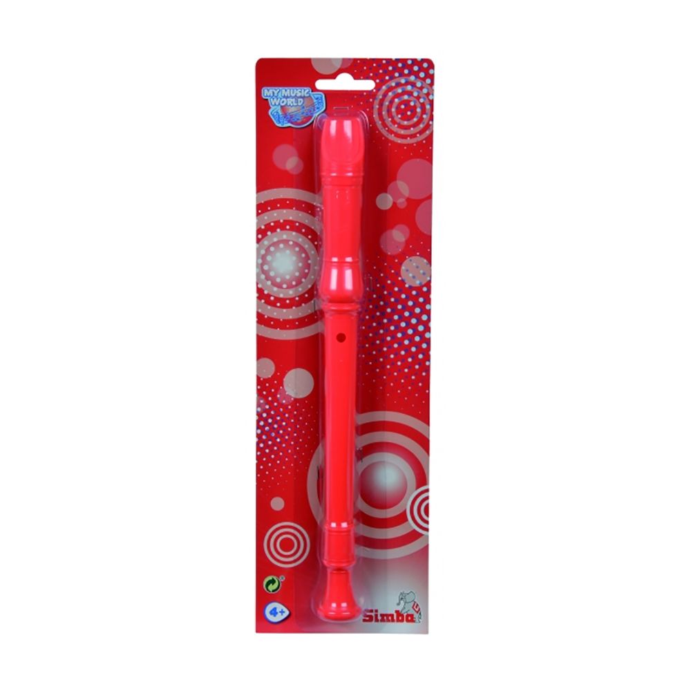 Fluier de plastic Simba 33 cm - Rosu