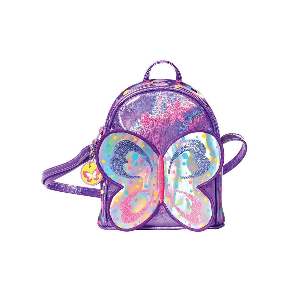 Geanta fashion crossbody, Tiger Family, Fun Time, Sparkling Butterfly