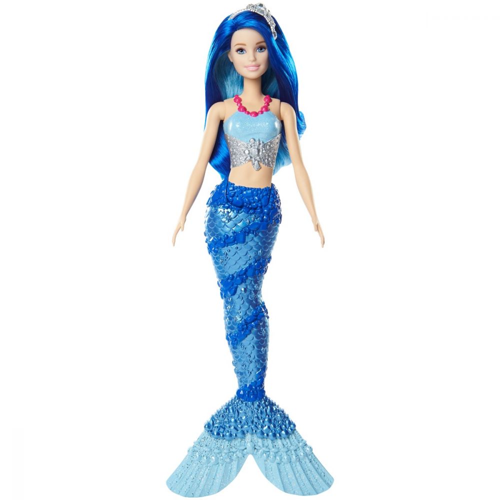 Papusa Barbie Dreamtopia Sirena, Albastru (FJC92)