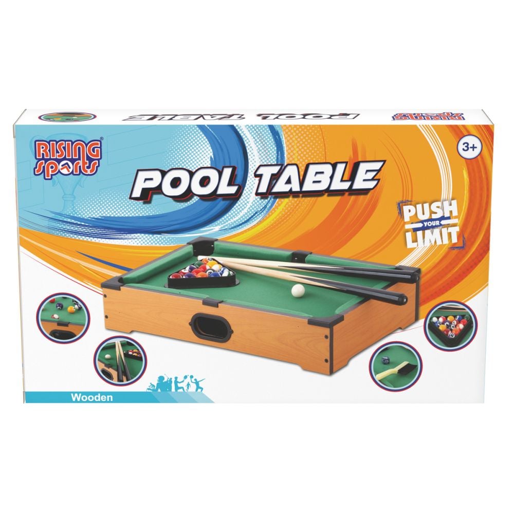 Masa de biliard din lemn, Rising Sports, 51 cm
