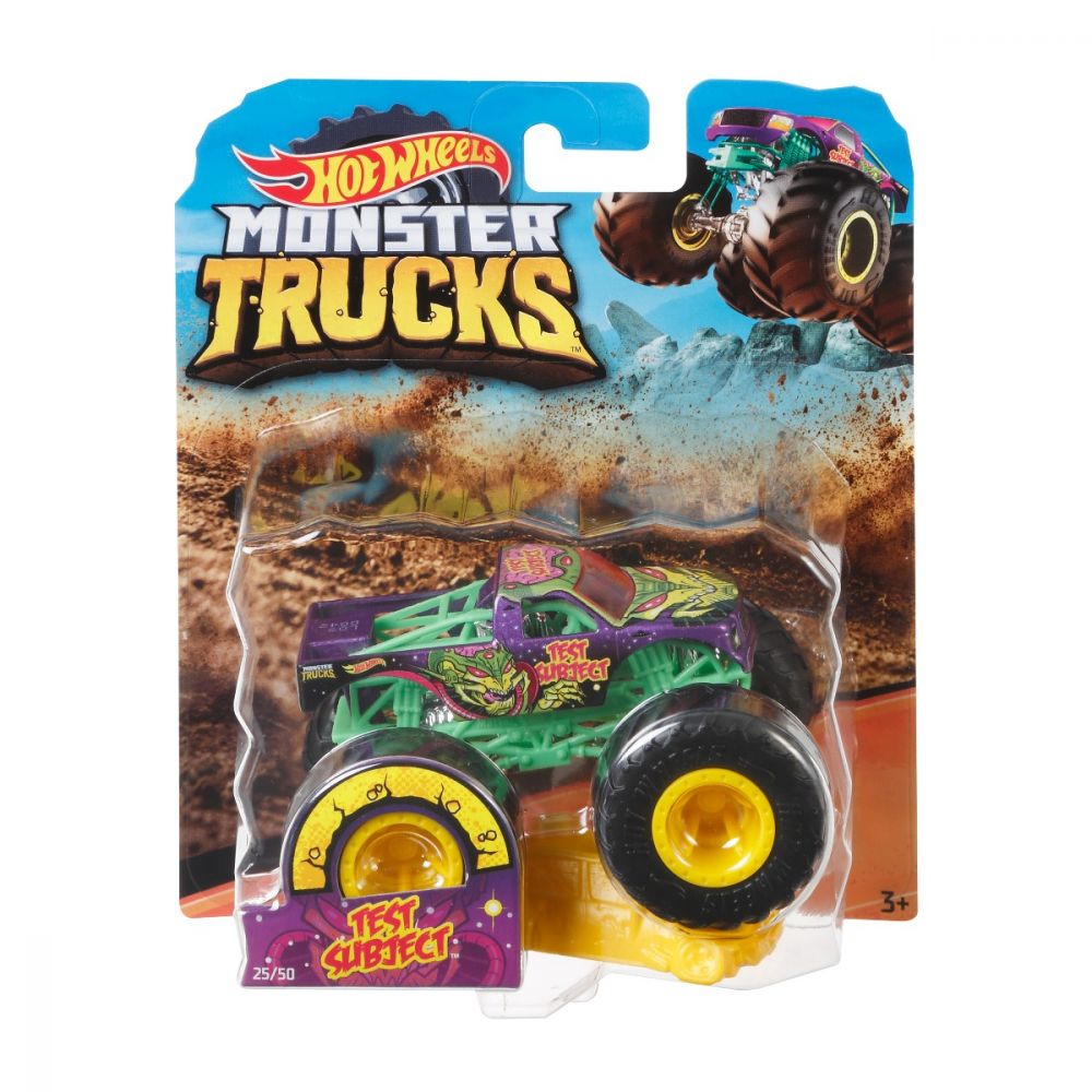 Masinuta Hot Wheels Monster Truck, Test Subject, GBT82