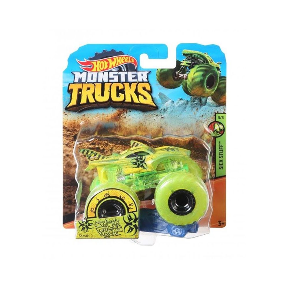 Masinuta Hot Wheels Monster Truck, Shark Wreak, GBT55